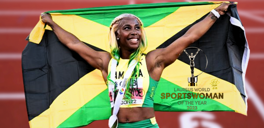 Shelly-Ann Fraser-Pryce Finally wins the Laureus World Sports Award for Sportswoman of the Year