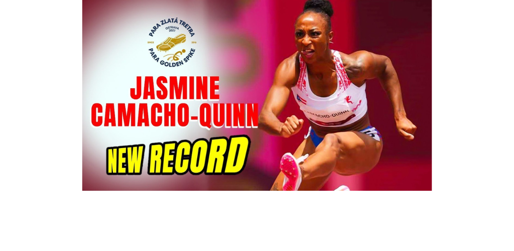 Jasmine Camacho-Quinn Smashes Meet Record in 100m Hurdles At Dominates Ostrava Golden Spike