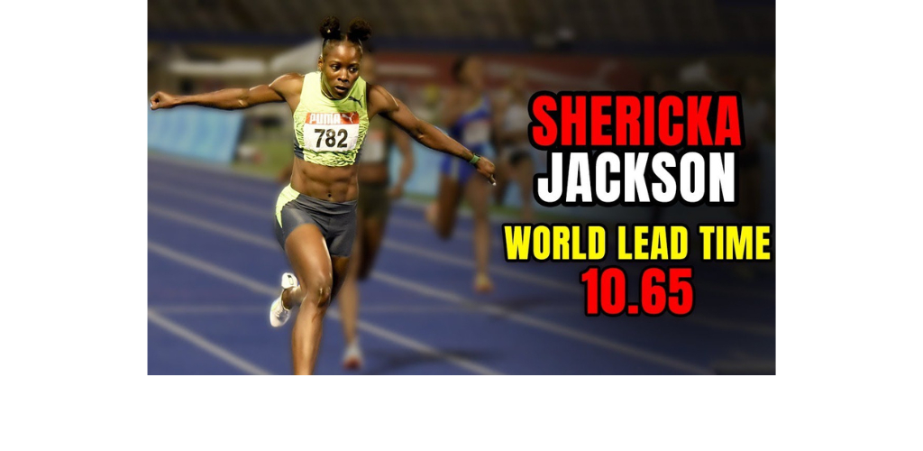 Shericka Jackson On Top of The World With World Lead Time of 10.65 Sec At 2023 Jamaica Championship